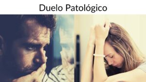 Hombre y mujer en Duelo Patológico